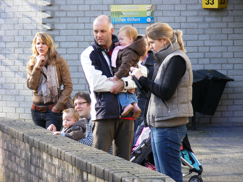 In het dierenpark Emmen